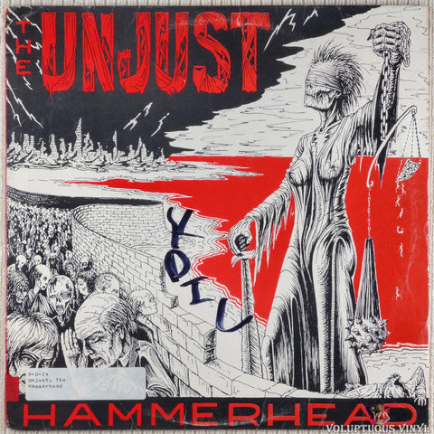 The Unjust ‎– Hammerhead vinyl record front cover