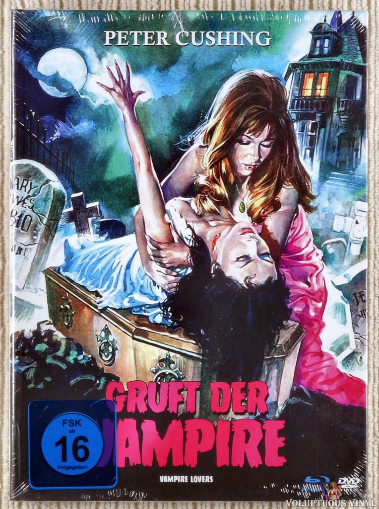 The Vampire Lovers German Blu-ray media book front cover
