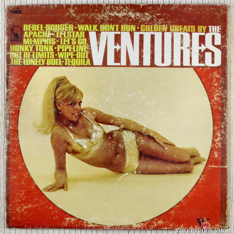The Ventures – Golden Greats By The Ventures vinyl record front cover