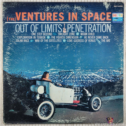 The Ventures – (The) Ventures In Space vinyl record front cover