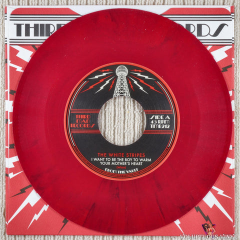 The White Stripes ‎– I Want To Be The Boy To Warm Your Mother's Heart / Little Acorns vinyl record