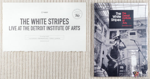The White Stripes – Live At The Detroit Institute Of Arts DVD front cover