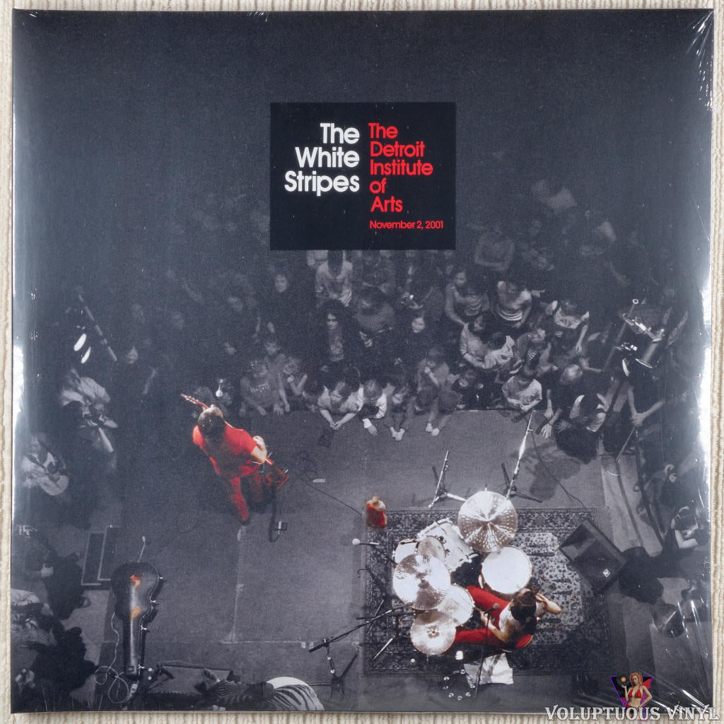 The White Stripes – Live At The Detroit Institute Of Arts vinyl record front cover