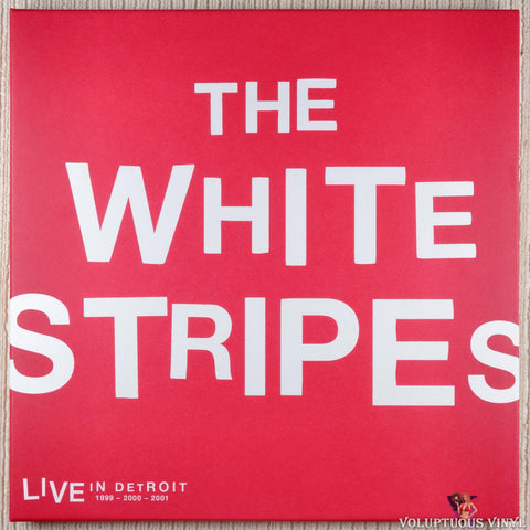 The White Stripes ‎– Live In Detroit vinyl record front cover