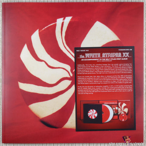 The White Stripes ‎– The White Stripes XX book front cover