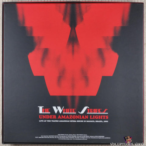The White Stripes ‎– Under Amazonian Lights vinyl record box set back cover