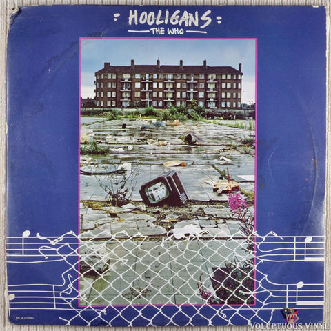 The Who ‎– Hooligans vinyl record front cover