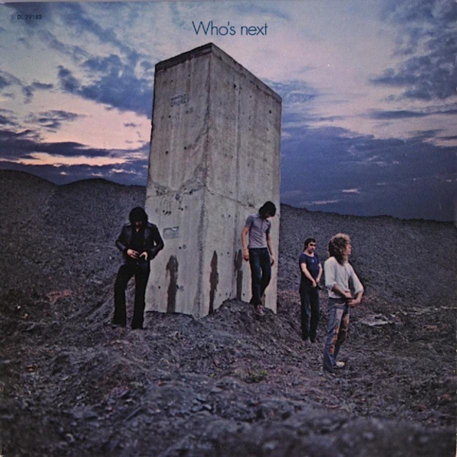 The Who ‎– Who's Next vinyl record front cover