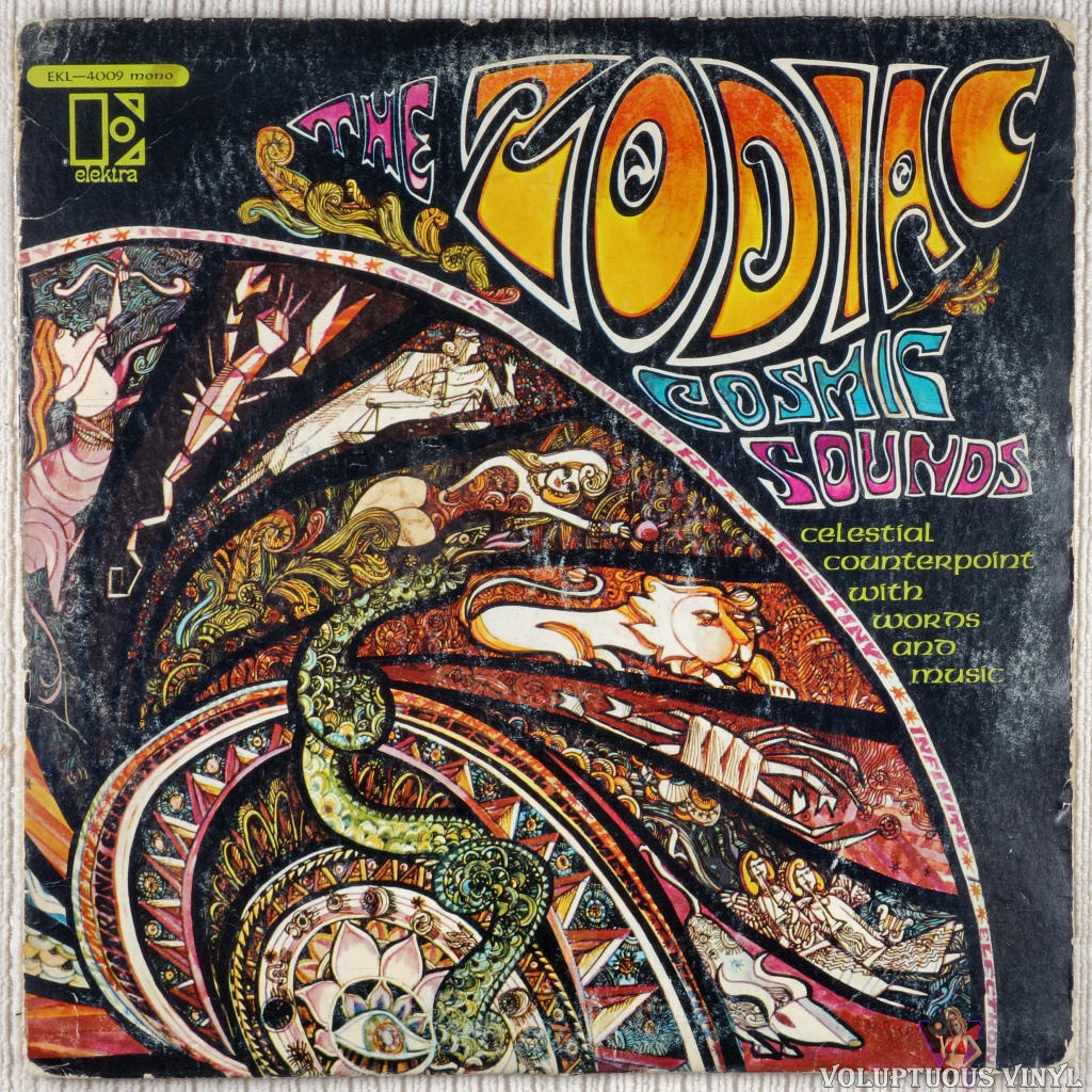 The Zodiac ‎– Cosmic Sounds vinyl record front cover