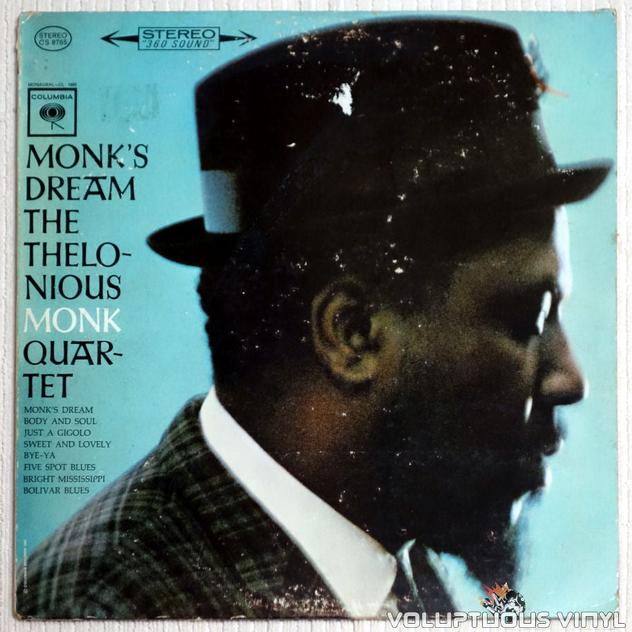 The Thelonious Monk Quartet ‎– Monk's Dream - Vinyl Record - Front Cover