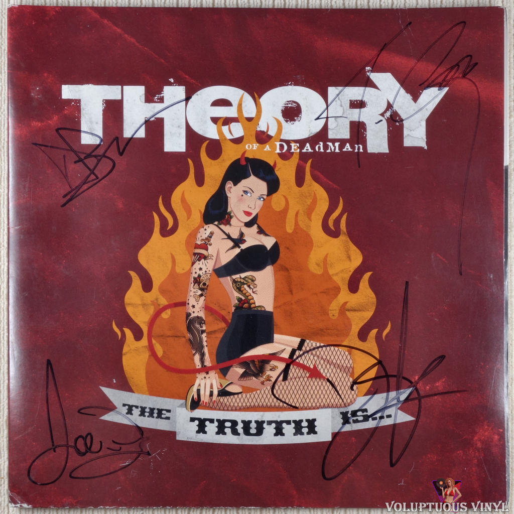 Theory Of A Deadman ‎– The Truth Is... vinyl record front cover