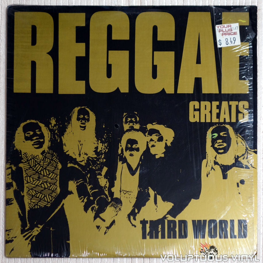 Third World ‎– Reggae Greats - Vinyl Record - Front Cover