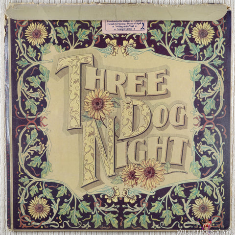 Three Dog Night – Seven Separate Fools vinyl record front cover