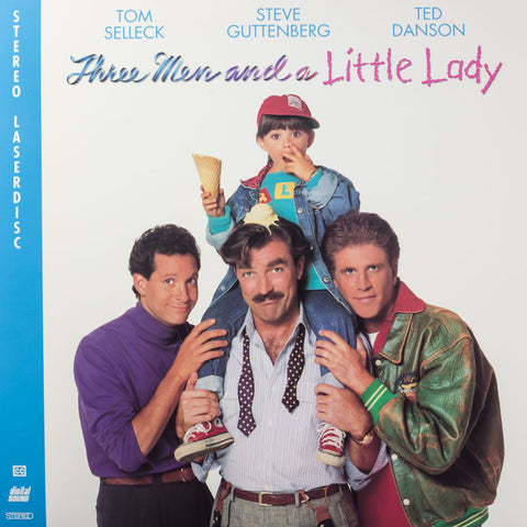 Three Men and a Little Lady (1990) LaserDisc