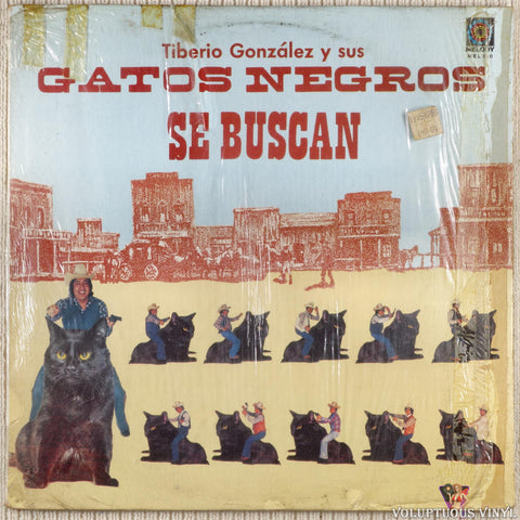 Tiberio Y Sus Gatos Negros – Se Buscan vinyl record front cover