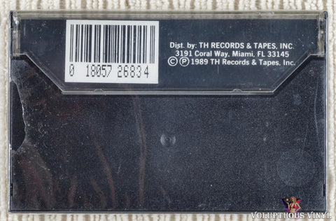 Tierra Tejana Band ‎– Le Canta Al Pasado Vol. 2 cassette tape back cover