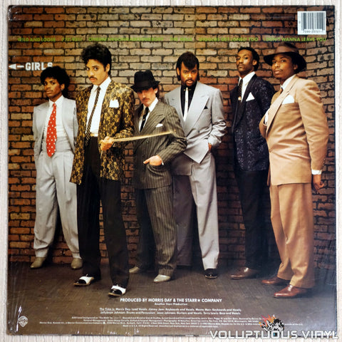 The Time ‎– What Time Is It? - Vinyl Record - Back Cover