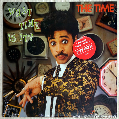 The Time ‎– What Time Is It? - Vinyl Record - Front Cover