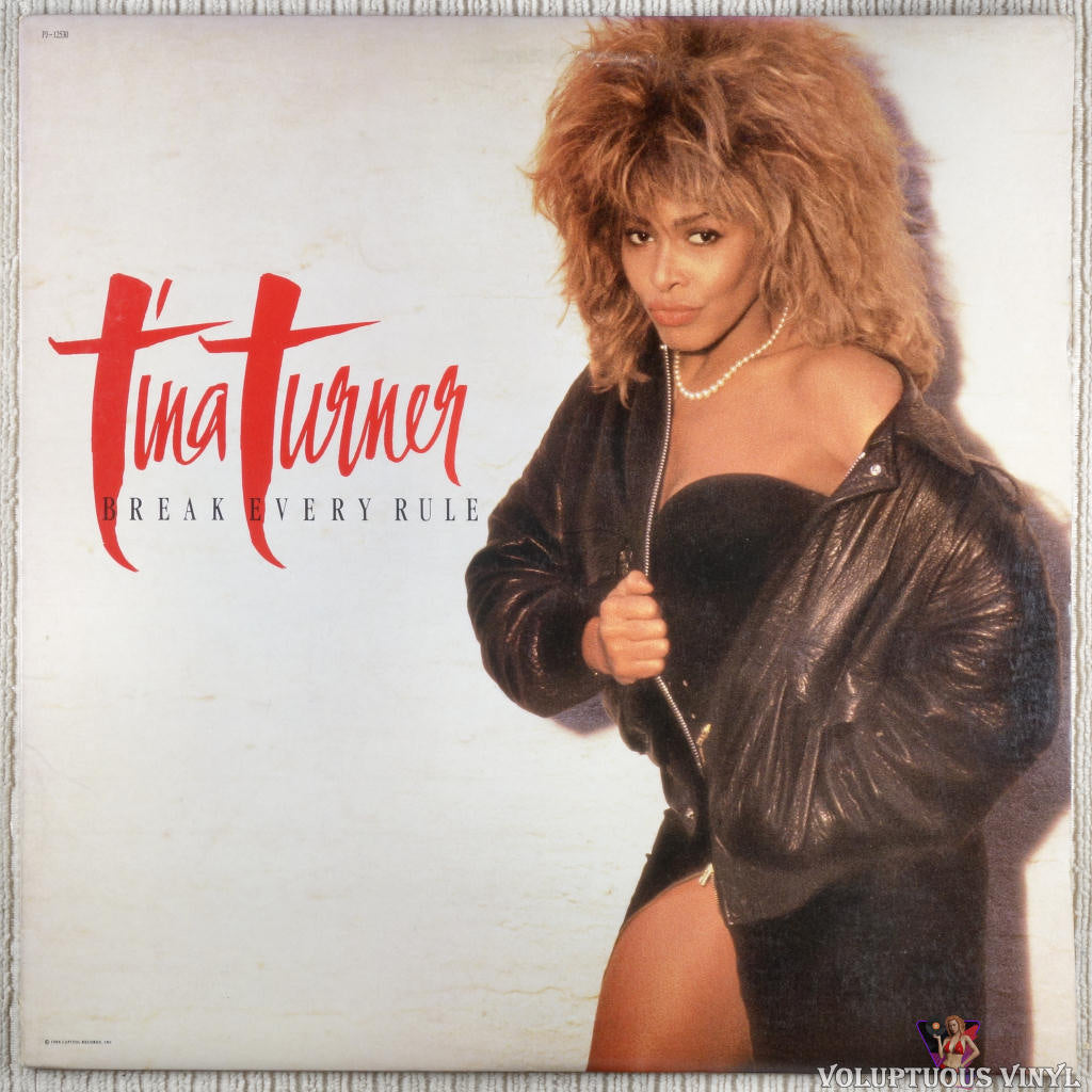 Tina Turner – Break Every Rule vinyl record front cover