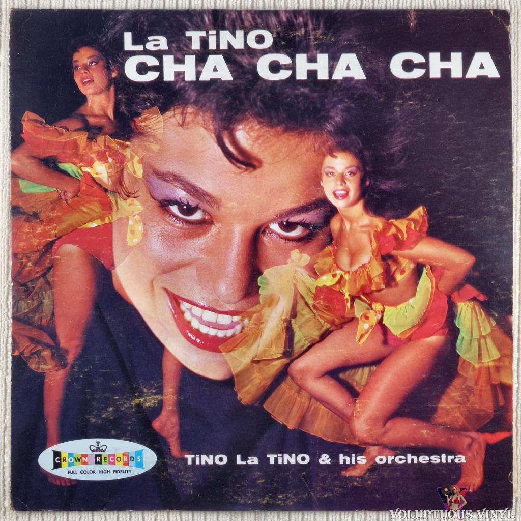 Tino La Tino And His Orchestra – La Tino Cha Cha Cha vinyl record front cover
