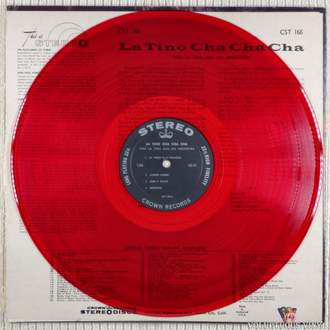 Tino La Tino And His Orchestra – La Tino Cha Cha Cha vinyl record