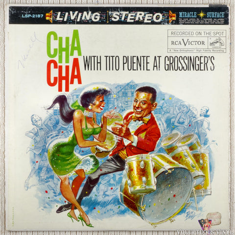 Tito Puente – Cha Cha With Tito Puente At Grossinger's vinyl record front cover