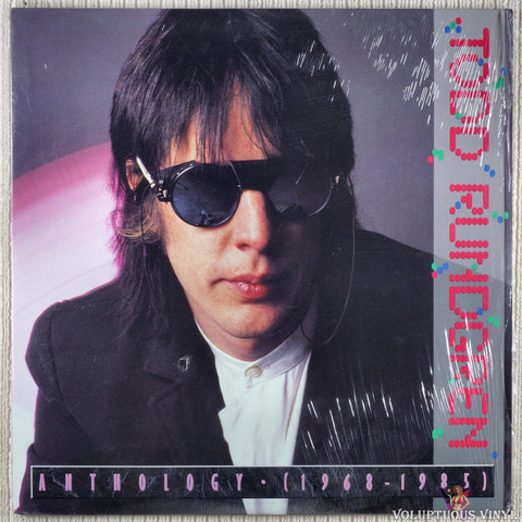 Todd Rundgren – Anthology - (1968-1985) vinyl record front cover