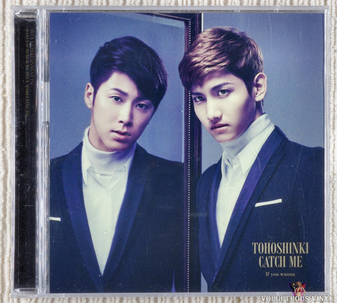 Tohoshinki – Catch Me (If You Wanna) CD/DVD front cover