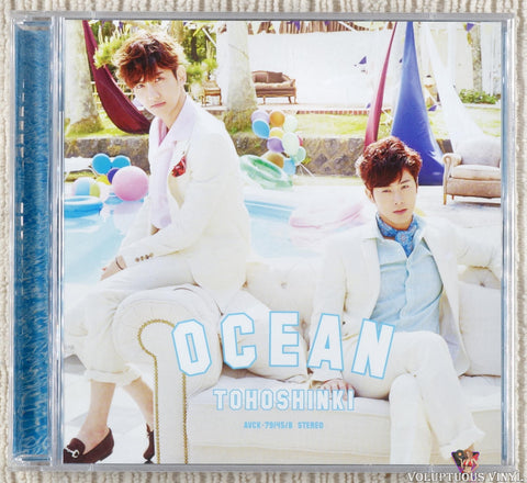 Tohoshinki ‎– Ocean CD front cover