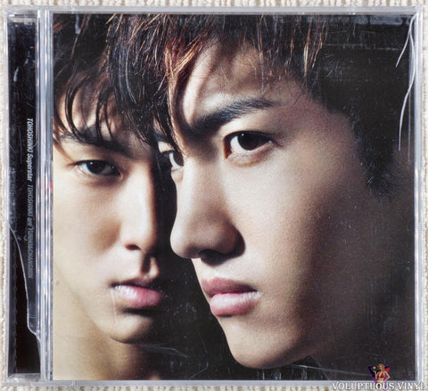 Tohoshinki ‎– Superstar CD front cover