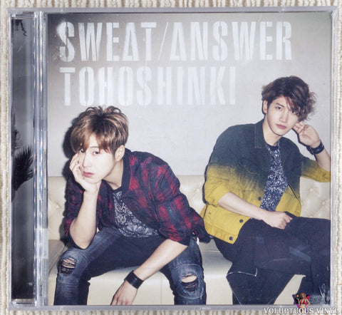 Tohoshinki – Sweat / Answer (2014) CD/DVD, Japanese Press