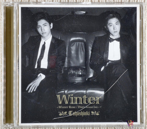 Tohoshinki ‎– Winter ~Winter Rose / Duet -Winter Ver.-~ CD front cover