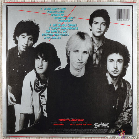 Tom Petty And The Heartbreakers – Long After Dark vinyl record back cover