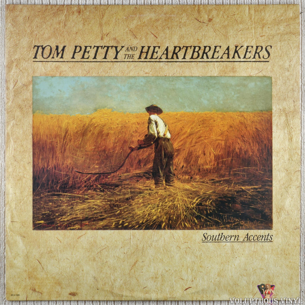 Tom Petty And The Heartbreakers – Southern Accents vinyl record front cover