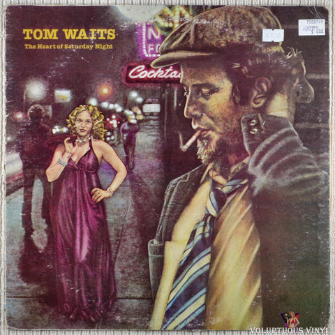 Tom Waits – The Heart Of Saturday Night vinyl record front cover