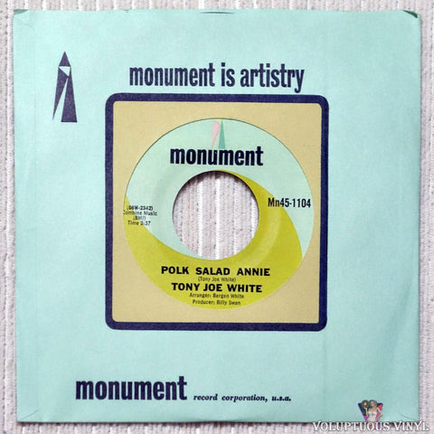 Tony Joe White ‎– Polk Salad Annie / Aspen Colorado vinyl record