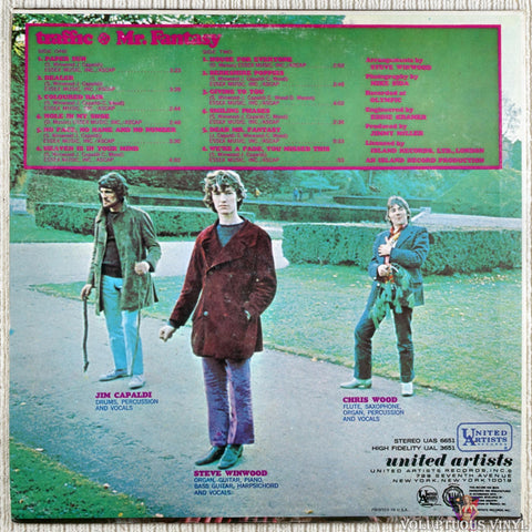 Traffic ‎– Mr. Fantasy (1977) Vinyl, LP, Album, Stereo – Voluptuous ...