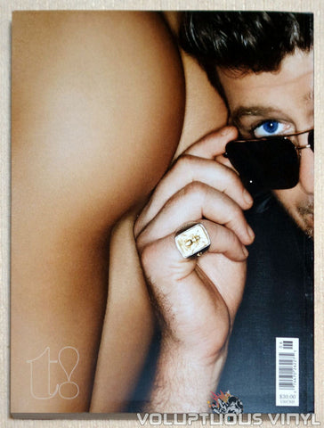 Treats! Magazine Issue 6 - Robin Thicke - Back Cover