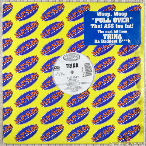 Trina – Pull Over / I Don't Need U vinyl record front cover
