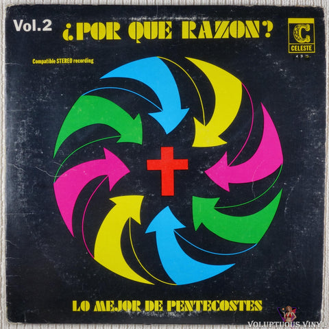 Trio Los Embajadores De Jesucristo, Isabel Cantos, Enrique Cantos, Luis Simbala – Lo Mejor De Pentecostes - Vol. 2 vinyl record front cover