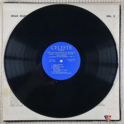 Trio Los Embajadores De Jesucristo, Isabel Cantos, Enrique Cantos, Luis Simbala – Lo Mejor De Pentecostes - Vol. 2 vinyl record
