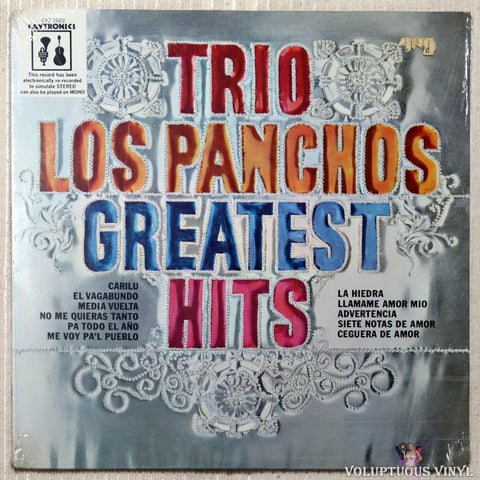 Trio Los Panchos ‎– Trio Los Panchos Greatest Hits vinyl record front cover