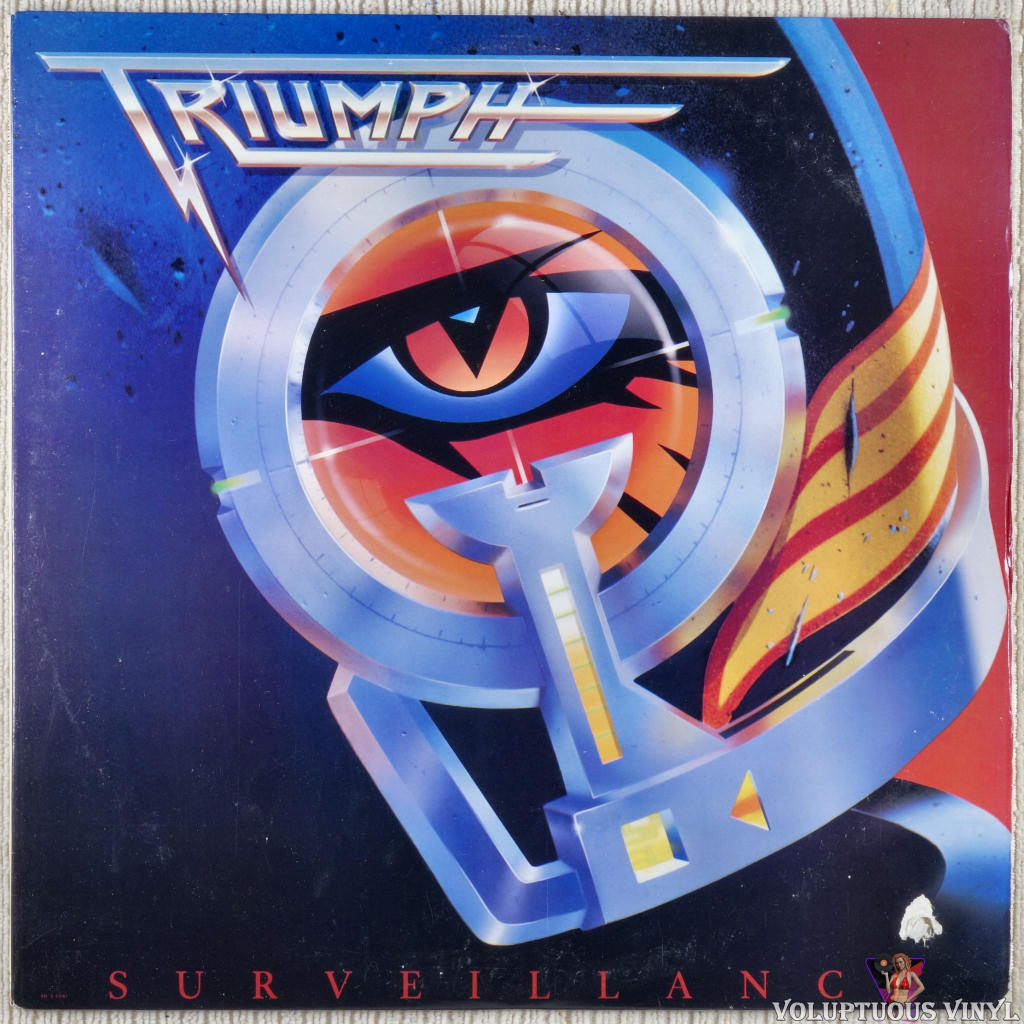 Triumph – Surveillance vinyl record front cover