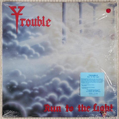 Trouble – Run To The Light vinyl record front cover