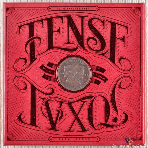 TVXQ! ‎– Tense (2014) Red & Black Version, Korean Press