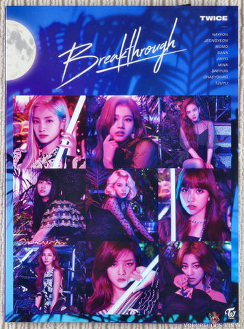 Twice ‎– Breakthrough CD/DVD front cover