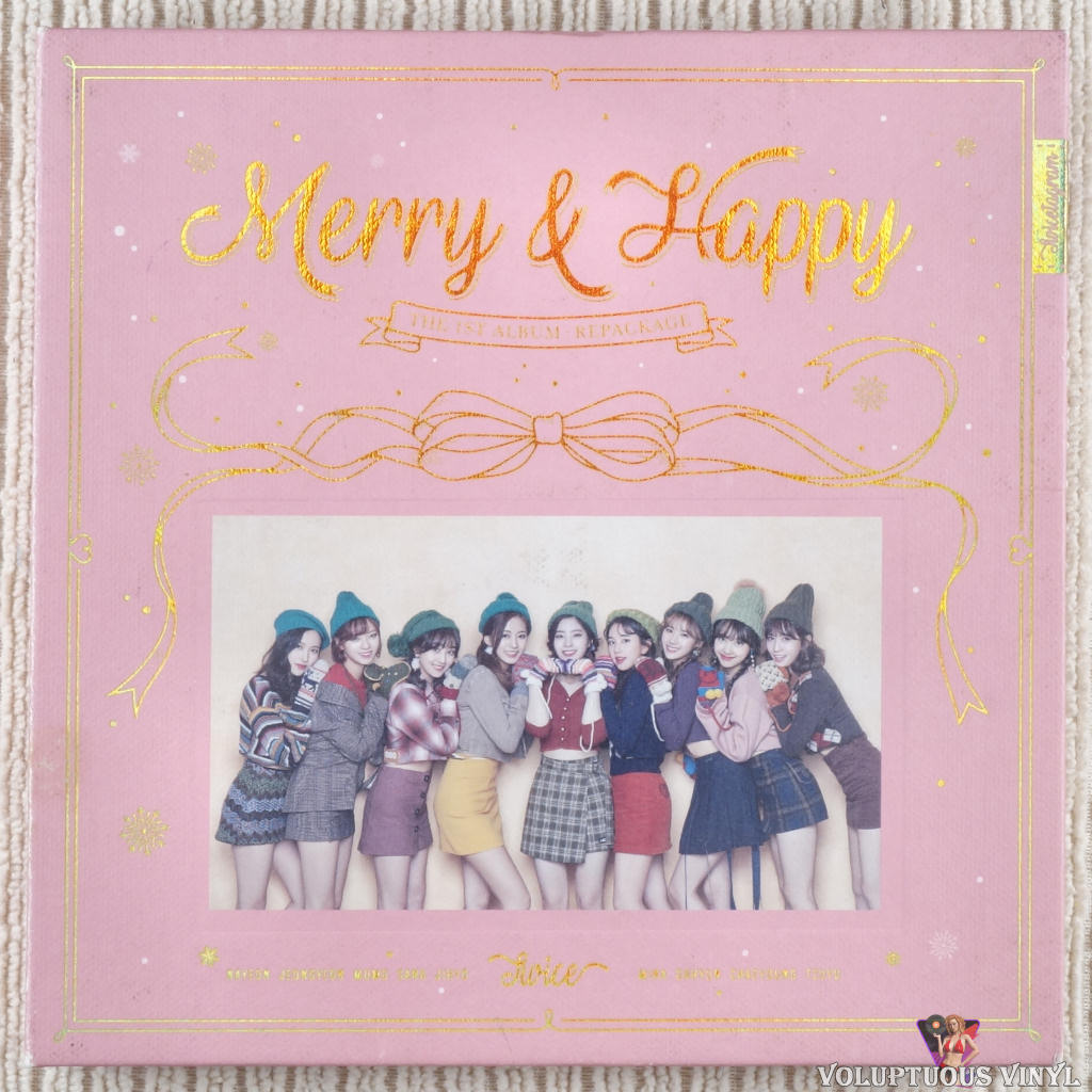 Twice – Merry & Happy (2017) CD, Album – Voluptuous Vinyl