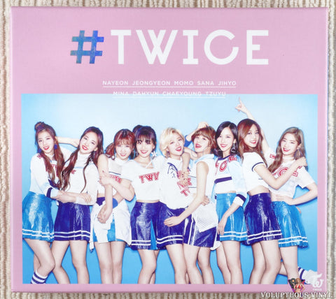 Twice – #TWICE CD front cover