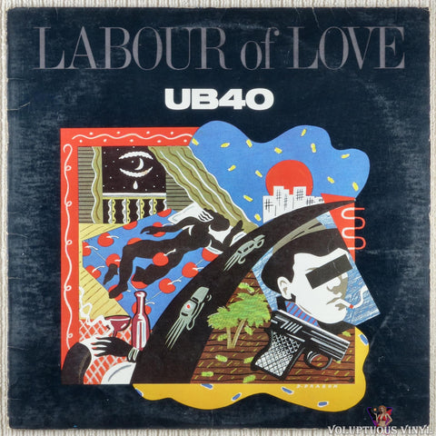 UB40 – Labour Of Love vinyl record front cover