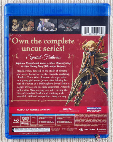 Ulysses: Jeanne d'Arc And The Alchemist Knight: The Complete Series Blu-ray back cover